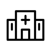 Hospital icon template vector