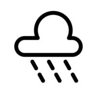 Illustration Vector Graphic of Rain Icon