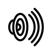 Illustration Vector Graphic of Loudspeaker Icon