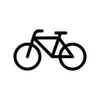 plantilla de icono de bicicleta vector