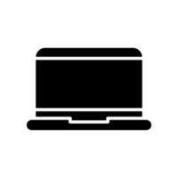 laptop icon template vector