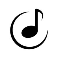 Music icon template vector