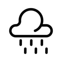 Illustration Vector Graphic of Rain Icon