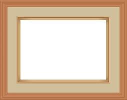 Picture Frame Isolate on White background ,Vector EPS10 illustration vector