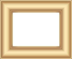 Picture Frame Isolate on White background ,Vector EPS10 illustration vector