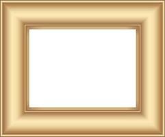 Picture Frame Isolate on White background ,Vector EPS10 illustration vector