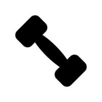 Dumbbell icon template vector