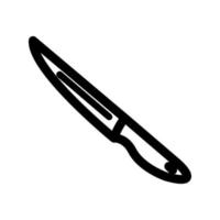 plantilla de icono de cuchillo vector