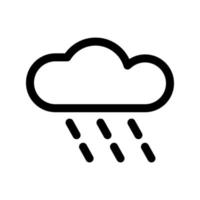 Illustration Vector Graphic of Rain Icon