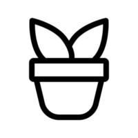 Illustration Vector Graphic of pot icon