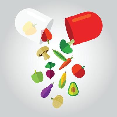 Fruits and vegetables capsule
