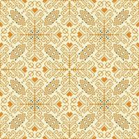 Seamless square ethnic pattern, Vector embroidery inspired design for fashion clothes, textile, fabric, decoration background.