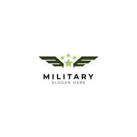 Army Military emblem badge logo template vector