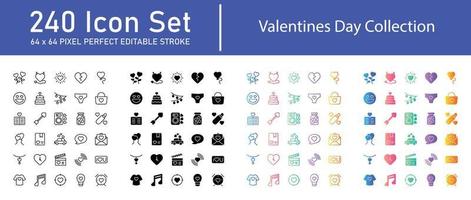 Valentines Day Collection vector