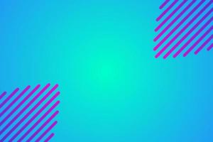 Middle blue gradient color background with purple lines in the corners vector