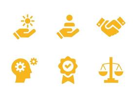 vector design, financial shape icon set, business improvement and idea