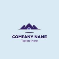 real estate concept house home logo vector