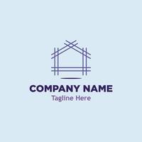 real estate concept house home logo vector