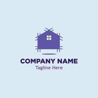 real estate concept house home logo vector