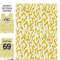 plantilla de patrón de jersey de vector de concepto abstracto para imprimir o sublimar uniformes deportivos fútbol voleibol baloncesto e-sports ciclismo y pesca vector libre.