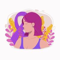 Cancer Survivor Day Concept vector