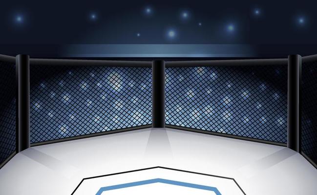 fighting cage clipart background