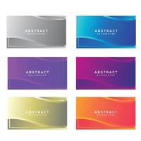 modern gradient abstract background vector