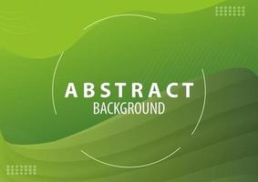 green abstract background vector