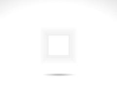 Square logo. Stroke square frame. icon, sign, symbol, Flat design, button, web, picture frame. vector - illustration eps 10.