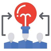 Creative People Icon Vector Illustration .