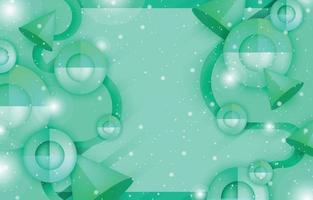 Abstract Mint Green Background vector