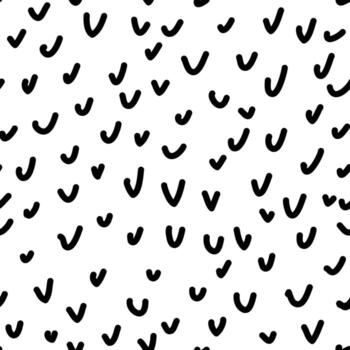 Seamless pattern of the with chevrons. v-pattern doodle vector