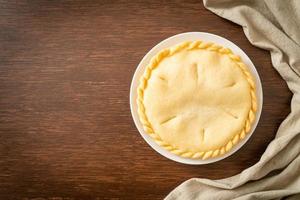 Toddy palm pies on plate photo