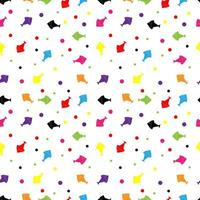 cute seamless pattern design vector