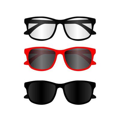 cute glasses illustration design