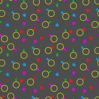 cute pattern design vector