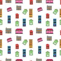 cute seamless pattern design vector