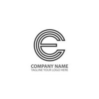 diseño de ilustración de logotipo de empresa vector