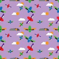 cute seamless pattern design vector