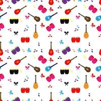 cute seamless pattern design vector