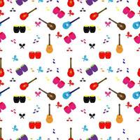 cute seamless pattern design vector