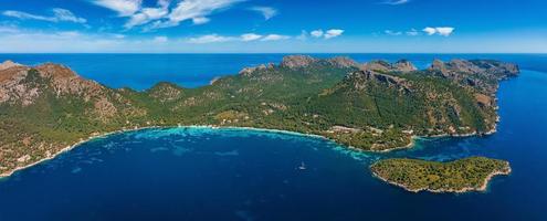 Beautiful beach at Cap Formentor, Palma Mallorca, Spain photo