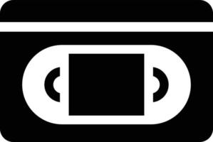 cassette vector illustration on a background.Premium quality symbols.vector icons for concept and graphic design.