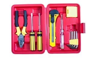 Tools in the red box photo