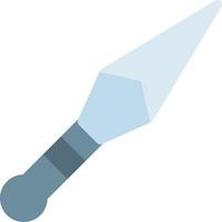 ilustración de vector de cuchillo en un fondo. símbolos de calidad premium. iconos vectoriales para concepto y diseño gráfico.