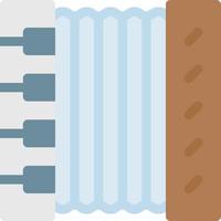 accordion vector illustration on a background.Premium quality symbols.vector icons for concept and graphic design.