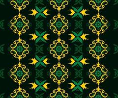 seamless patern of dayak ethnic pattern.traditional Indonesian fabric motif.borneo pattern. vector design inspiration. Creative textile for fashion or cloth