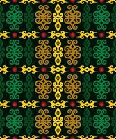 seamless patern of dayak ethnic pattern.traditional Indonesian fabric motif.borneo pattern. vector design inspiration. Creative textile for fashion or cloth