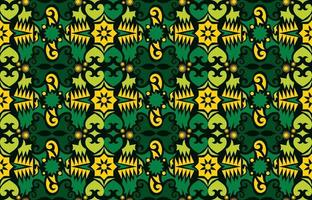 seamless patern of dayak ethnic pattern.traditional Indonesian fabric motif.borneo pattern. vector design inspiration. Creative textile for fashion or cloth