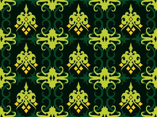 seamless patern of dayak ethnic pattern.traditional Indonesian fabric motif.borneo pattern. vector design inspiration. Creative textile for fashion or cloth